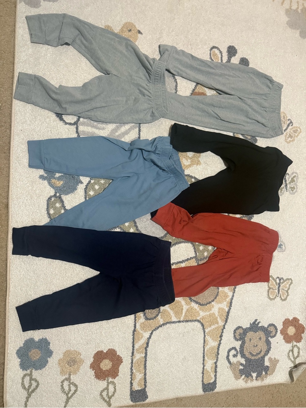 Cat & Jack Kids Jogger Pants Set - Gray, Light Blue, Black, Navy, Rust